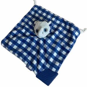 BooginHead Elephant Pacipal Teether Security Blanket Lovey 12”x12” Inch